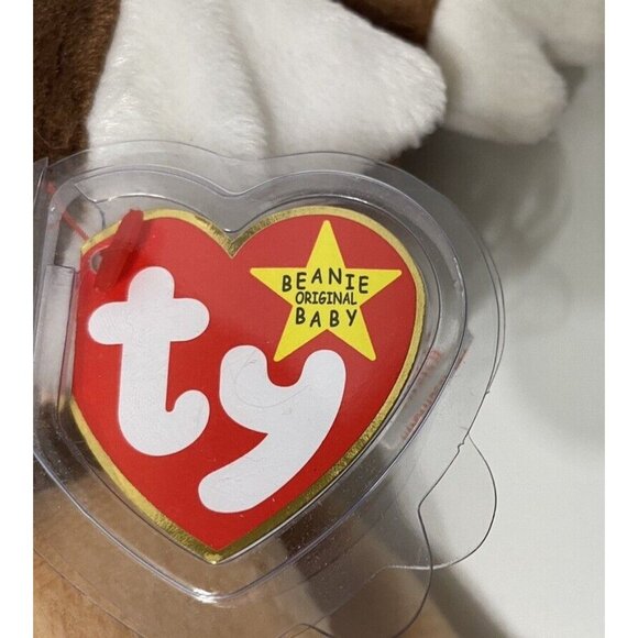 TY Beanie Baby STRETCH Ostrich + Mini Teanie Beanie Set of 2 - Picture 7 of 8